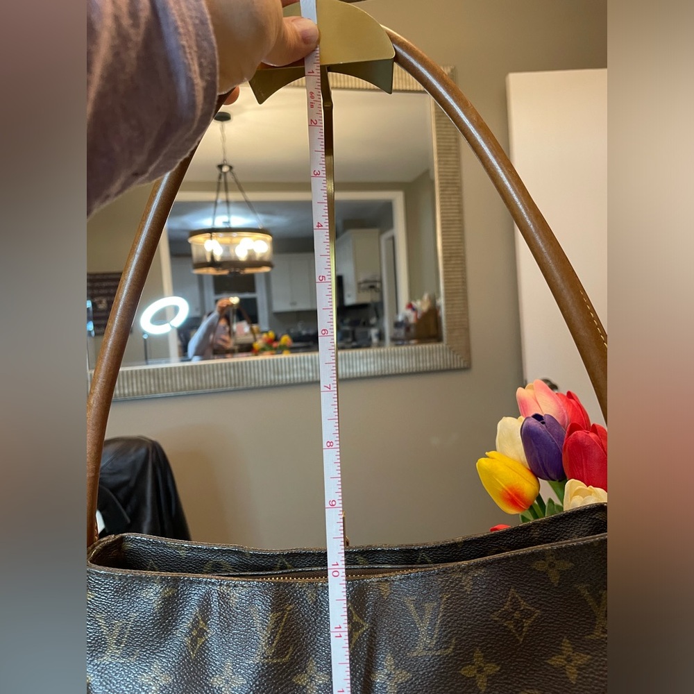Louis Vuitton Monogram Brown Coated Canvas Shoulder Bag - Picture 12 of 16